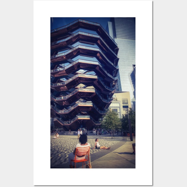 The Vessel Hudson Yards Manhattan NYC Wall Art by eleonoraingrid